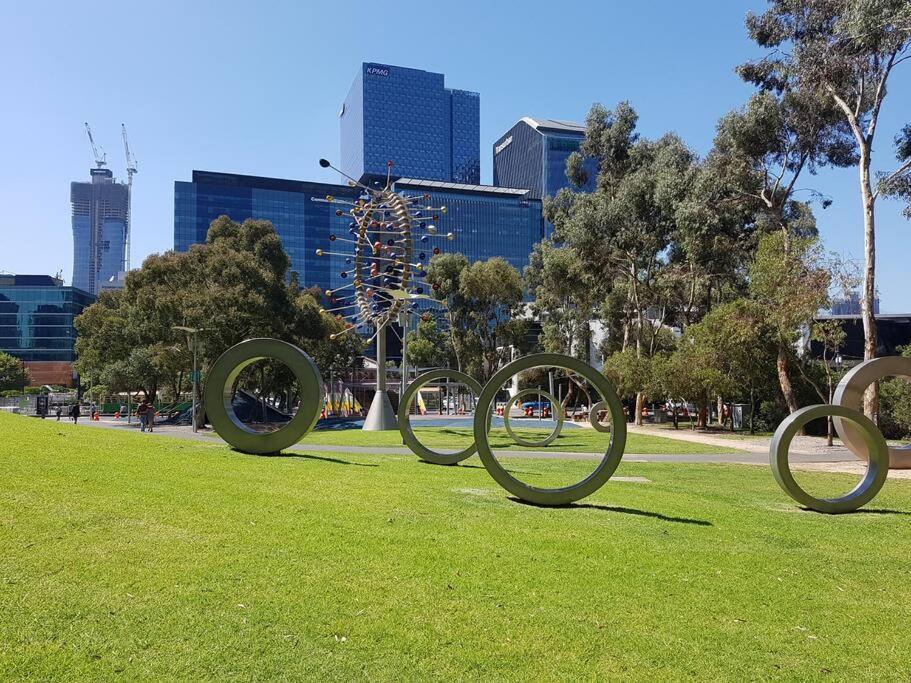 Melbourne Docklands Riverside Views Buitenkant foto