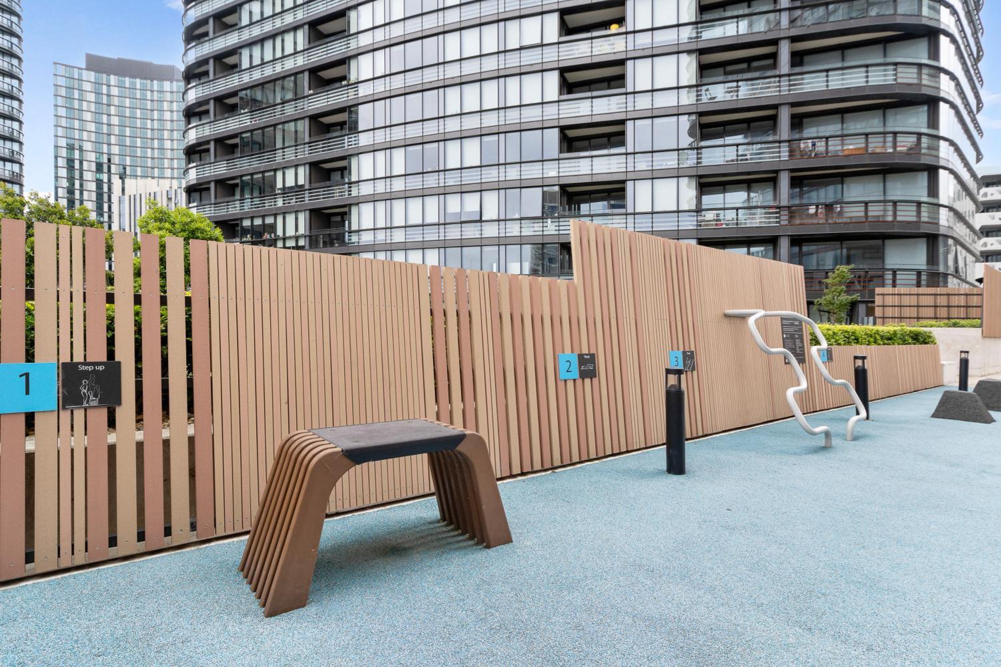 Melbourne Docklands Riverside Views Buitenkant foto
