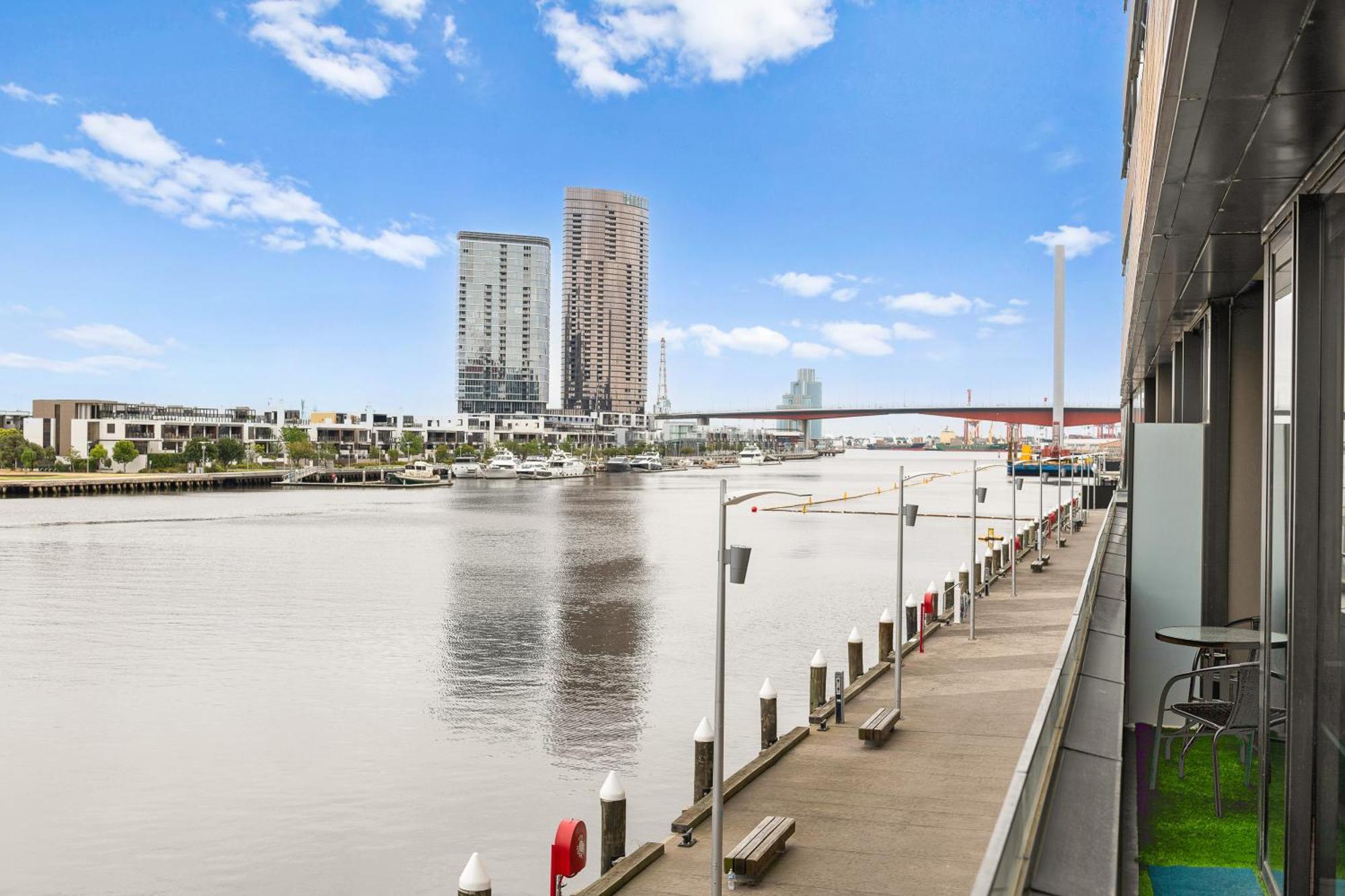 Melbourne Docklands Riverside Views Buitenkant foto